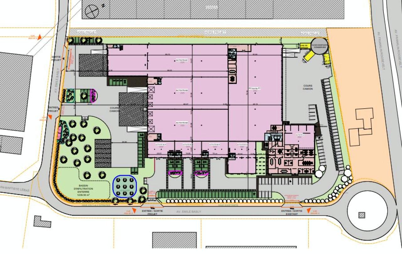 Local d'activité Le Grand-quevilly 7627m² Location local d'activité Le Grand-quevilly Seine-Maritime OLACT2207375 7